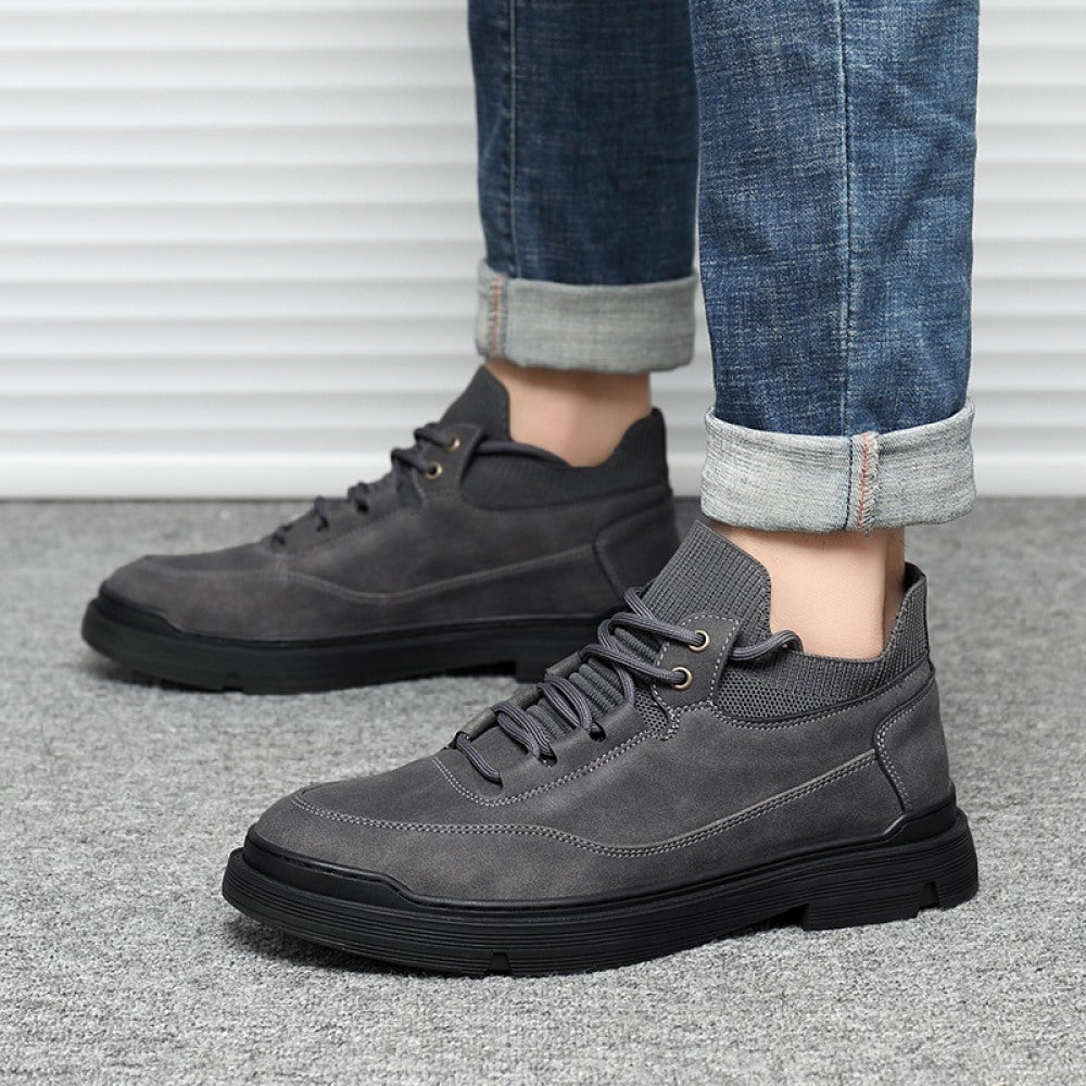 Men's Sports Tooling New Trendy Casual Middle-Top Sneakers