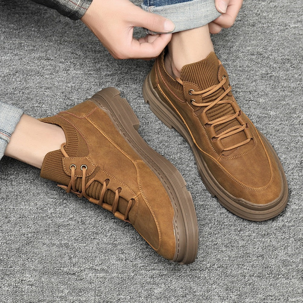 Men's Sports Tooling New Trendy Casual Middle-Top Sneakers