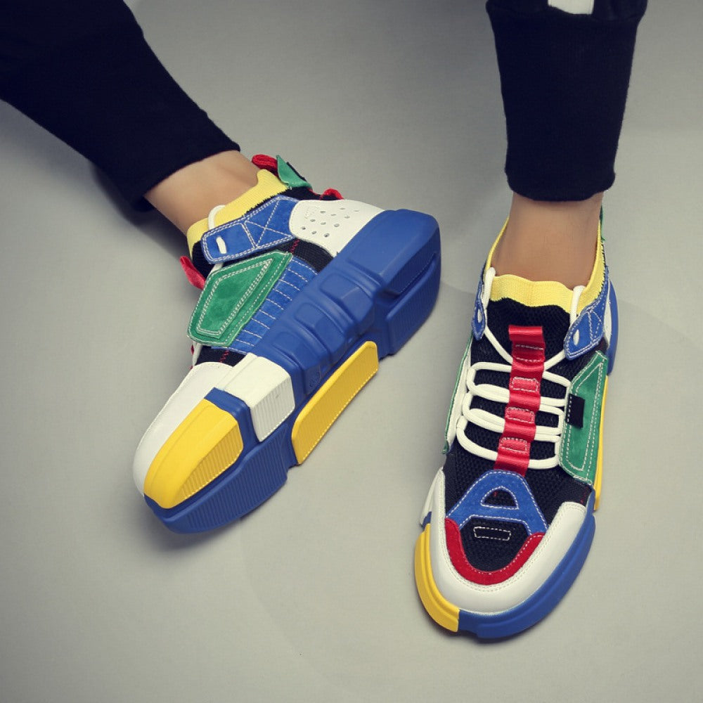 Men's Fashion Shoes Breathable Colorful