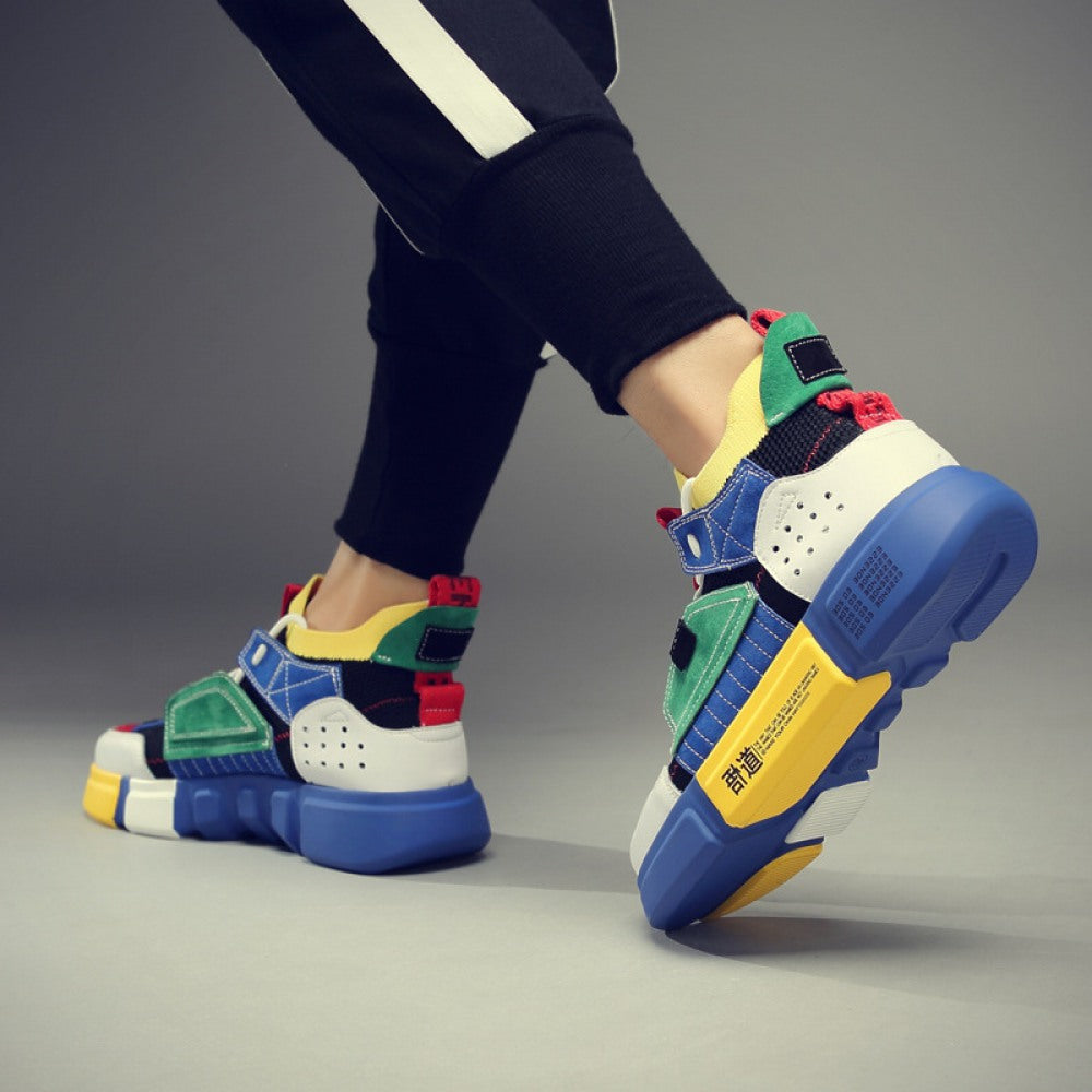 Men's Fashion Shoes Breathable Colorful